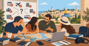 Errores comunes al organizar un viaje grupal a Israel y cómo evitarlos